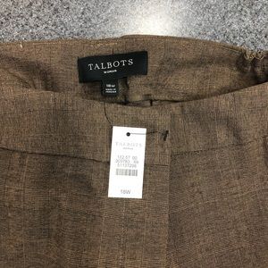 BNWT Talbots pants for women...size 18W